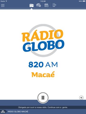 【免費音樂App】Rádio Globo Macaé AM 820-APP點子