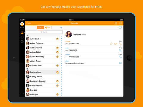 【免費社交App】Vonage Mobile – Voice, Text, and Video-APP點子