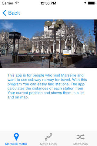 Marseille iMetro screenshot 2