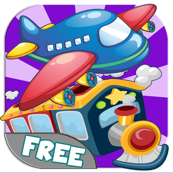 Airplanes and Trains Coloring Book - Art Plane and Friends: FREE App for Children 遊戲 App LOGO-APP開箱王