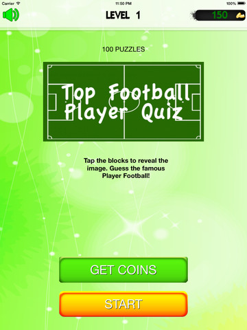 【免費遊戲App】Top Pop Football Player Quiz-APP點子