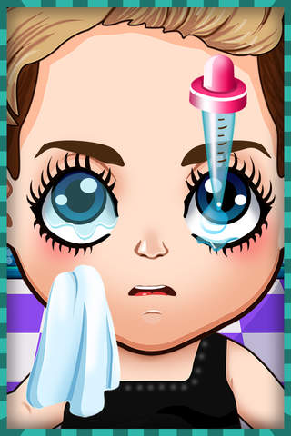 My Crazy Celebrity Eye Doctor Fun. A Little Virtual Makeover Office & Hollywood Salon screenshot 2