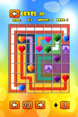 Super valentine flow free: Train your brain or challenge your intelligence in this addictive puzzle game screenshot 2