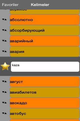Rusça Büyük Sözlük screenshot 2