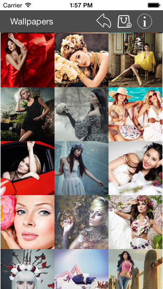 【免費娛樂App】Wallpapers Collection Beautiful Girls Edition-APP點子