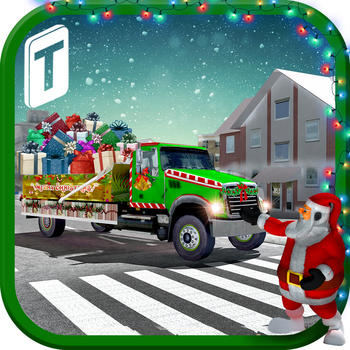 Santa Christmas Gift Delivery LOGO-APP點子