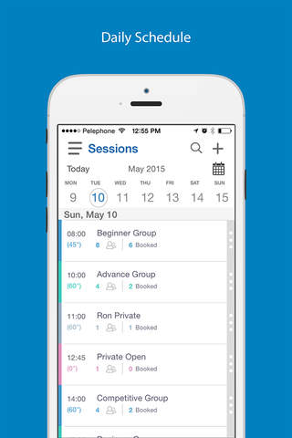 Coachanize - Free Classes calendar, messages & appointments organizer app. screenshot 3