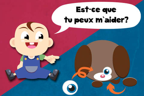 Baby Tommy Pets Cartoon with animal puzzles screenshot 2
