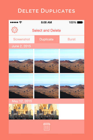 Sweep -  Clean screenshots and Delete duplicate photos easily, save your space screenshot 3