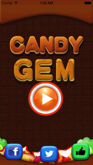Candy Gem Blast Blitz- Match and Pop 3 Candies for Boys and Girls