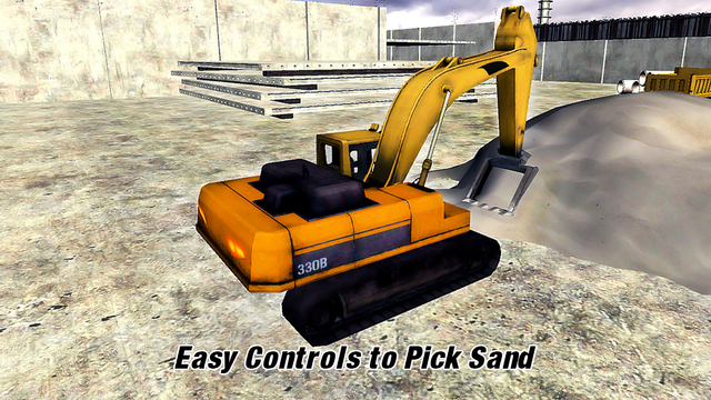 【免費遊戲App】Sand Excavator – Heavy Duty Digger machine Construction Crane Dump Truck Loader 3D Simulator Game-APP點子