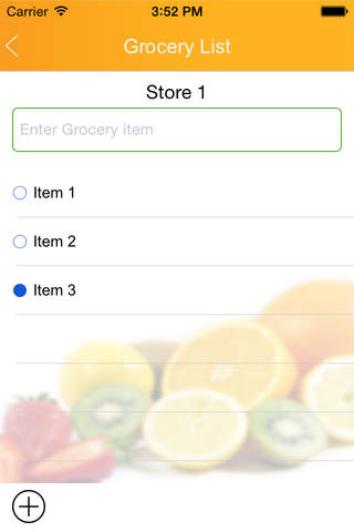 Grocery-List screenshot 3