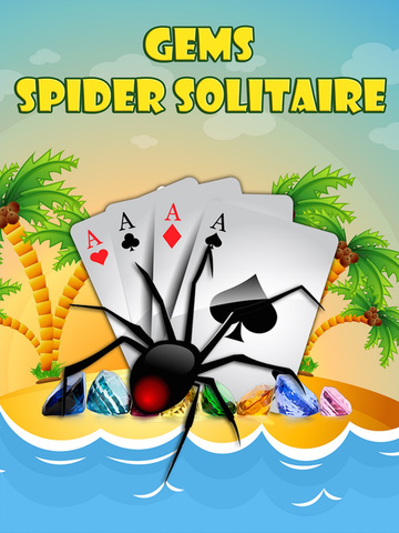 【免費遊戲App】Gems Spider Solitaire-APP點子