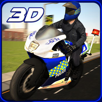 Police Motorcycle Ride Simulator 3D – Chase the criminal and cease them on bike 遊戲 App LOGO-APP開箱王