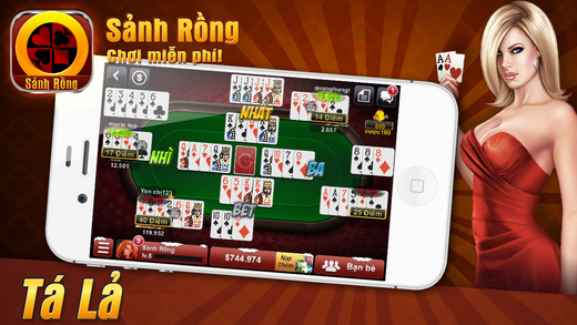 【免費遊戲App】Sanh Rong - Choi bai, danh bai Online-APP點子