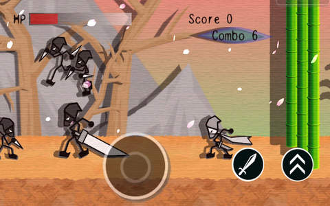 Ninja Fight Run - StickMan Combat Surfers screenshot 2