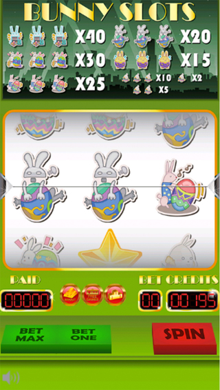 【免費遊戲App】Bunny Slots - Spin and Win Super Jackpot With Free Bunny Slot Machine Game!-APP點子