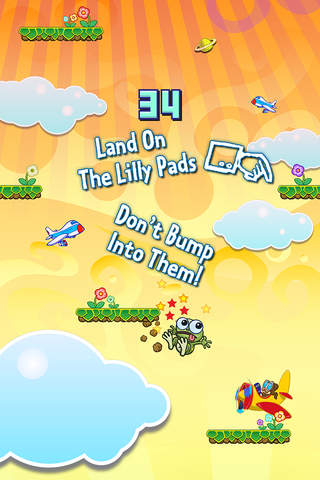 Toss The Floppy Frog And Bounce Around The Spikey Lilly Pads! FREE! screenshot 3