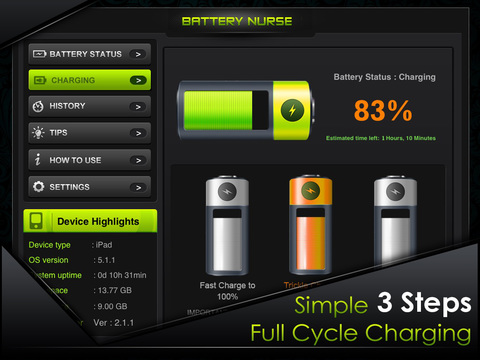 【免費工具App】Battery Nurse - Magic App-APP點子