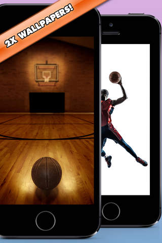 Basketball Wallpapers and Backgrounds - Ad Free Edition Sports