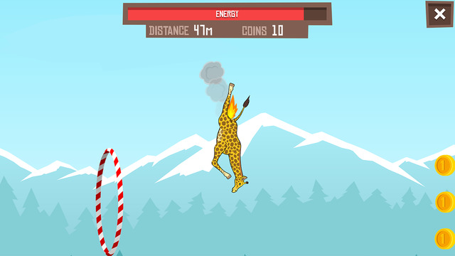 【免費遊戲App】Giraffe Winter Sports Simulator-APP點子