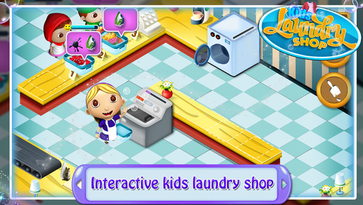 【免費遊戲App】Kids Laundry Shop-APP點子