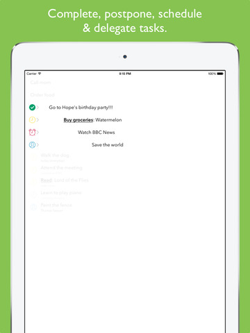 【免費生產應用App】Air Tasks - To-Do List with Reminders-APP點子