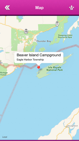 【免費旅遊App】Michigan Campgrounds & RV Parks-APP點子