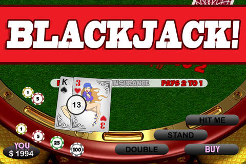 Hot & Sexy Adult Blackjack Pro screenshot 2