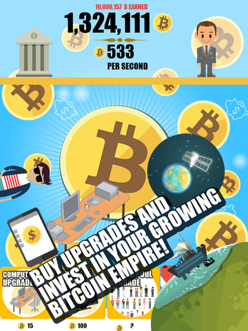 免費下載遊戲APP|Bitcoin Miner: Clicker Empire app開箱文|APP開箱王
