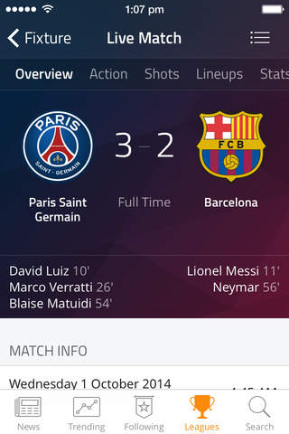 Football Live screenshot 2