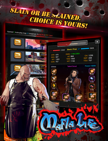 【免費遊戲App】Mafia Life（Endless Battle RPG）-APP點子