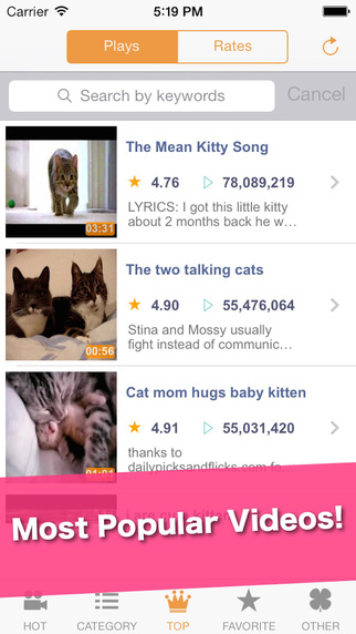 【免費書籍App】CatTube - cats, kittens video viewer-APP點子