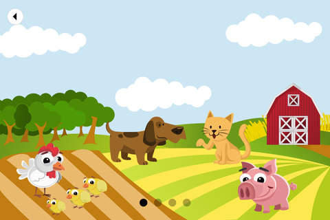 Animal Sounds and characters for toddlers and kids - Free screenshot 2