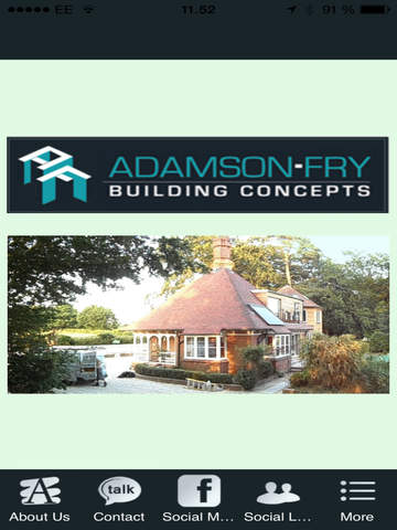 【免費商業App】Adamson Fry Building Concepts-APP點子