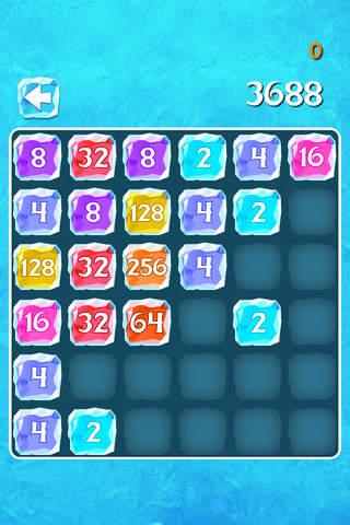 Ice Number Matching - Smart Swipe Colorful Frosty Block Jewels screenshot 3