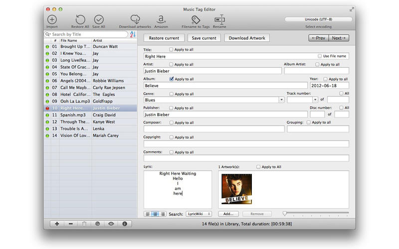 for apple instal Music Tag Editor Pro