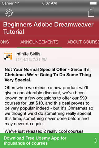 Tutorial for Dreamweaver screenshot 2