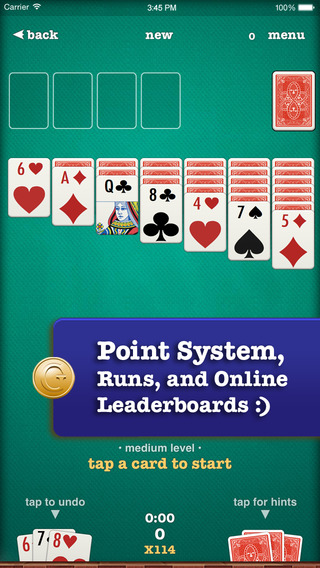 【免費遊戲App】▻Solitaire +-APP點子