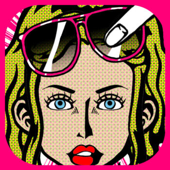 Like me! Let's create a portrait - Comic book version LOGO-APP點子