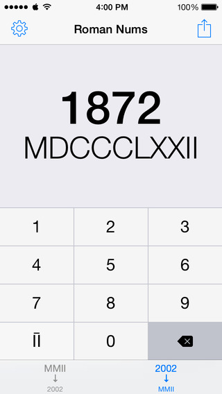 【免費工具App】Roman Nums : Converter-APP點子
