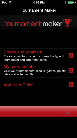 Tournament App