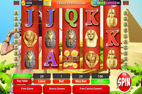 Egypt Slots - Tomb of Thieves: Empire of Chains Legend Casino screenshot 3