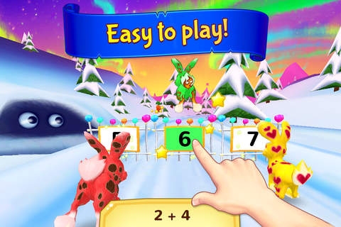 Wonder Bunny Math Race: 1st Grade - A Fingerprint Network App screenshot 2