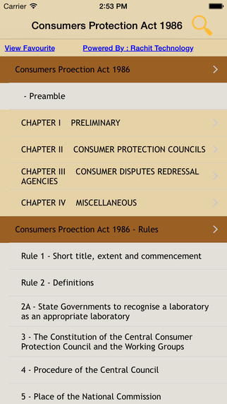 Consumers Protection Act