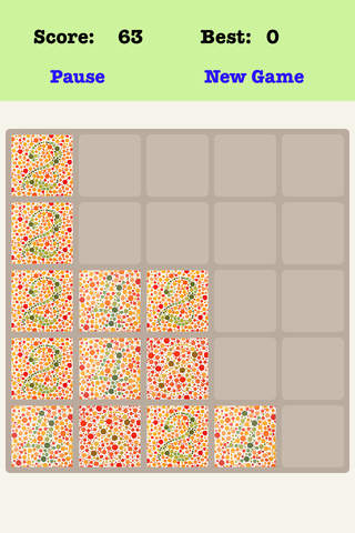 Color Blind 5X5 - Sliding Number Blocks screenshot 3