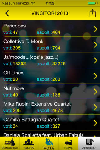 Conad Jazz Contest screenshot 4