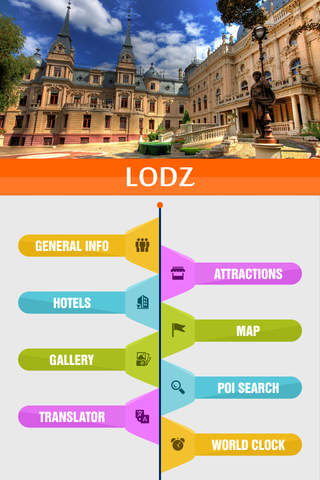 Lodz Offline Travel Guide screenshot 2
