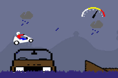 8-bit Jim's Jump Challenge screenshot 2