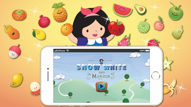 Snow White and Monster : Free Games for Kids